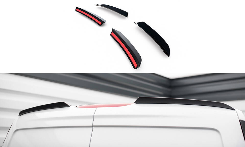 Spoiler Ford Transit Connect Mk2 FL Maxton Glans Zwart