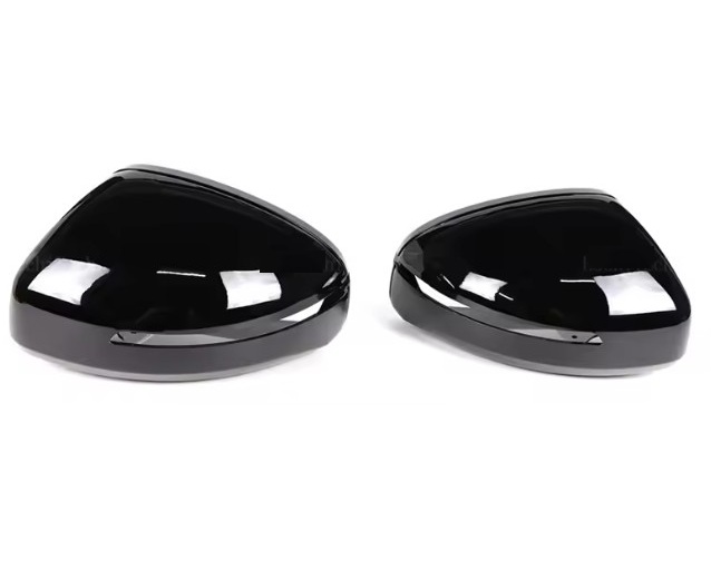 Spiegelkappen Audi TT TTS 8J R8 2006-2014 Glans Zwart