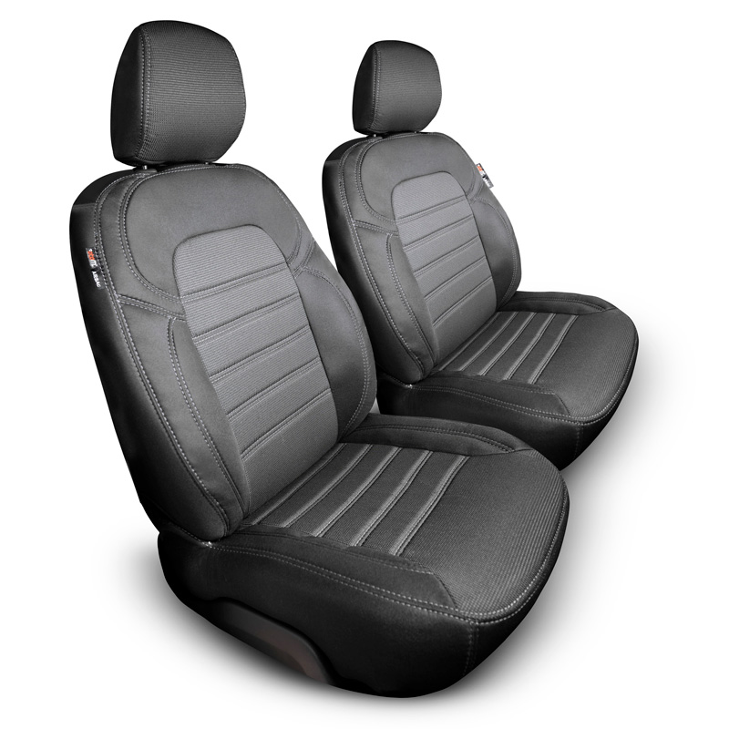 Original Design Stoffen Stoelhoezenset 1+1  Citroën Nemo/Peugeot Bipper/Fiat Fiorino 2008-
