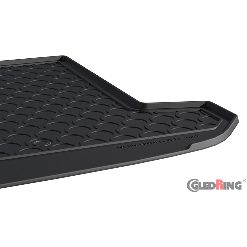 Rubbasol (Rubber) Kofferbakmat  Kia Sportage Facelift 2018-2021 (Hoge variabele laadvloer)