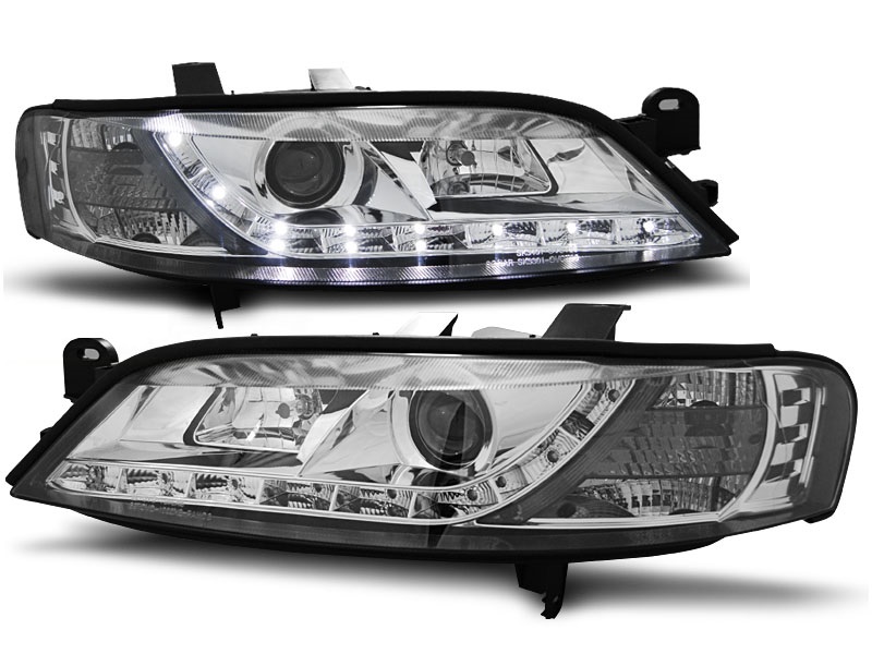 Koplampen Opel Vectra B 99-02 chroom
