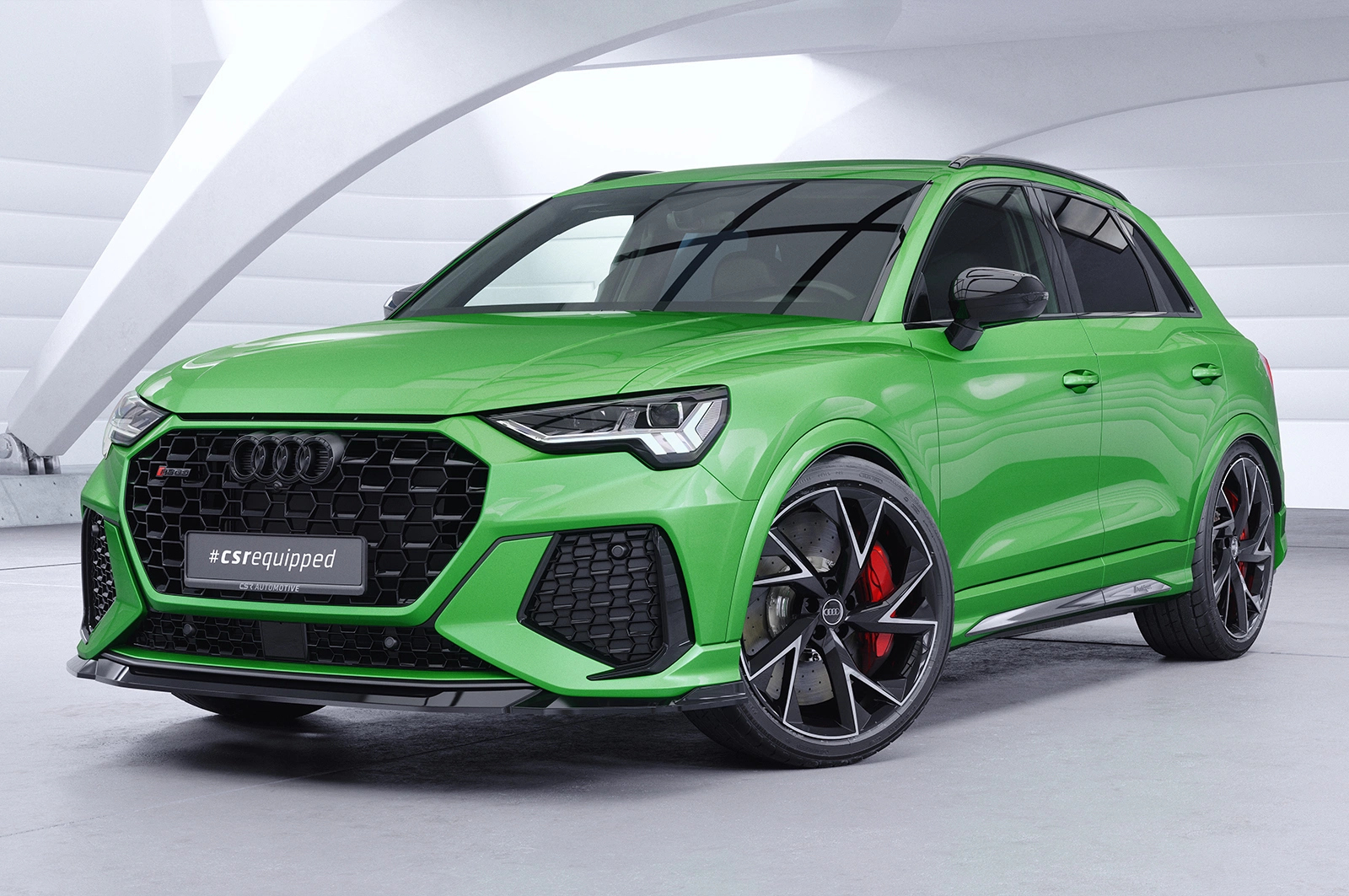 Voorspoiler Audi RSQ3 (F3) CSL838 Glans Zwart – CSR