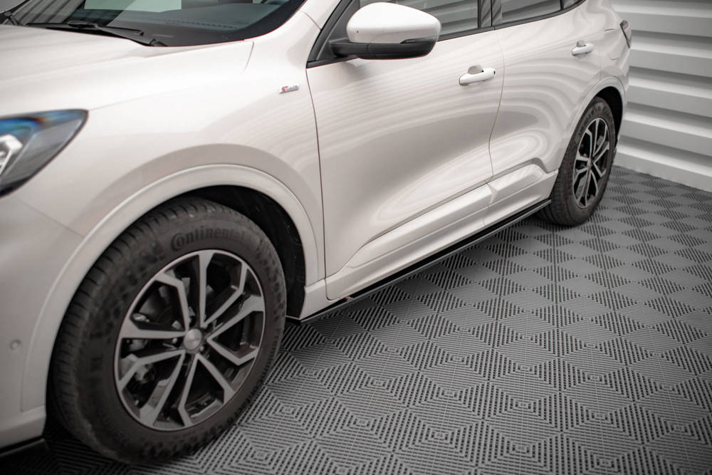 Zijskirts Ford Kuga ST-Line MK3 Maxton Glans Zwart