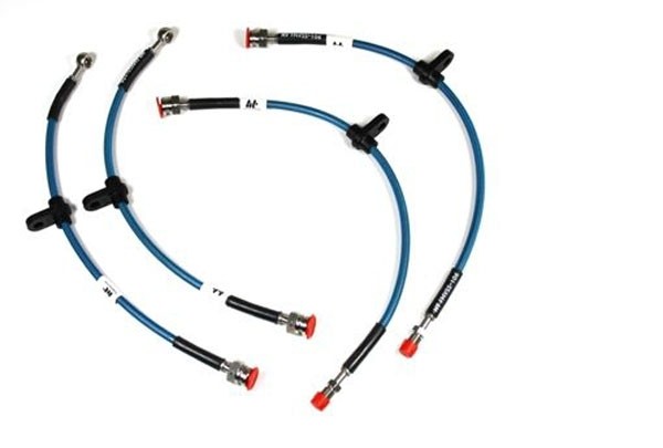 Ford Fiesta MK7 ST180 Brake Hoses FORGE SET OF 4 BRAIDED REPLACE