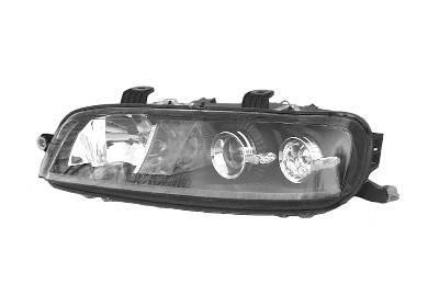 koplamp, Valeo, H7+H7+H3, elektr verstelb, incl motortje, links,