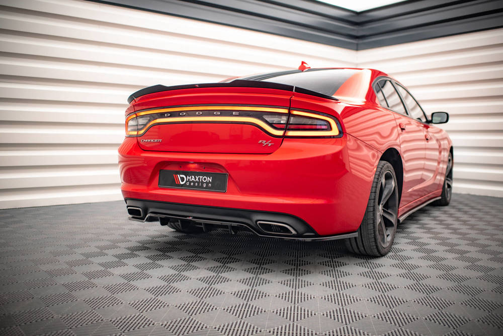 Spoiler Dodge Charger RT MK7 FL Maxton Glans Zwart
