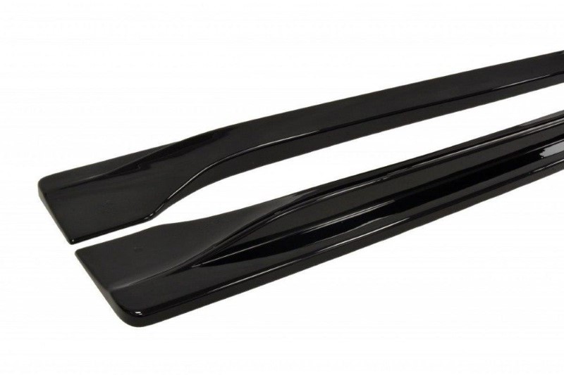 Zijskirts Diffusers Jeep Grand Cherokee WK2 Summit (Facelift) Glanzend Zwart