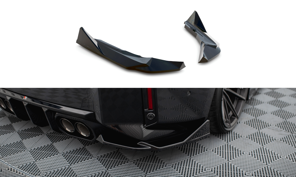 Zijdiffusers V.6 BMW M2 G87 Maxton Glans Zwart
