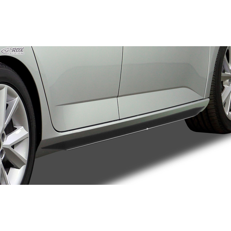 Sideskirts 'Slim'  Skoda Scala (NW) 2019- (ABS zwart glanzend)
