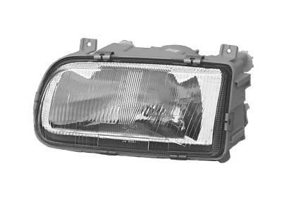 koplamp, H4, elektr verstelb, rechts,-12/1997 Skoda Felicia, 199