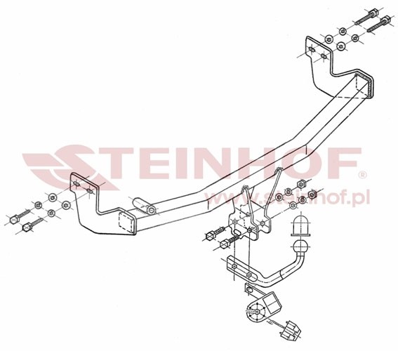 Trekhaak Citroen C3 5D 05/2002-09/2005