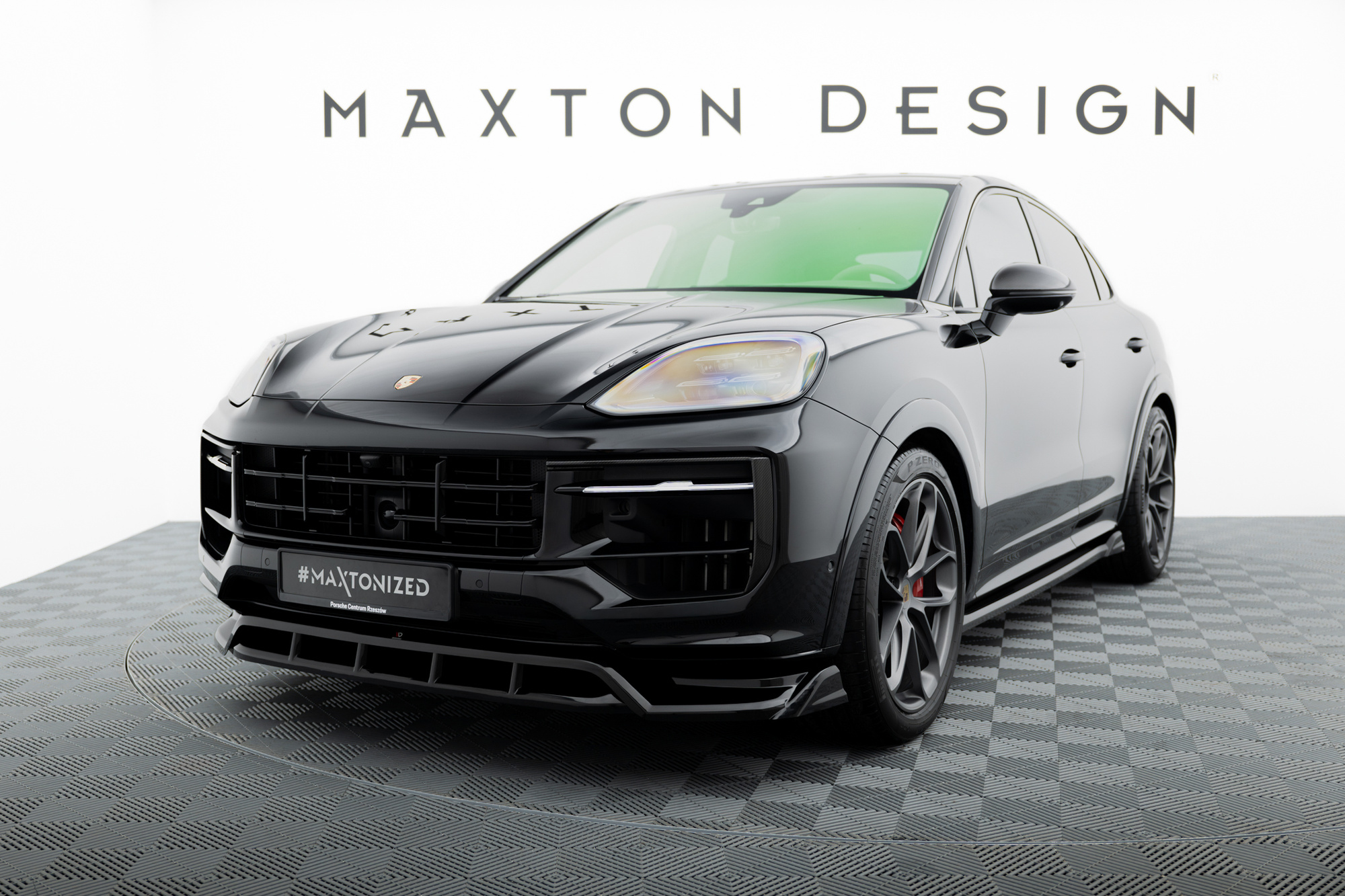 Voorspoiler Porsche Cayenne Mk3 Sport Design / Turbo SUV / Coupe Facelift