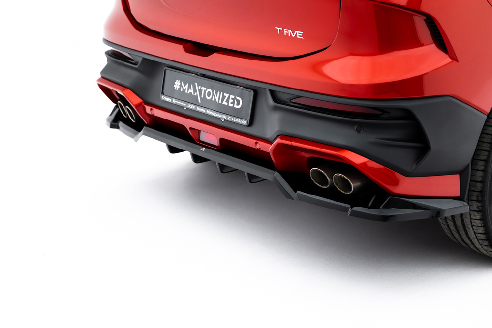 Achterspoiler (met verticale stangen) Forthing T-Five Mk1 Maxton Glans Zwart