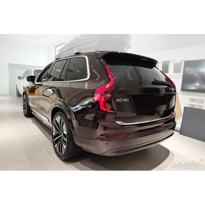 Avisa Geborsteld RVS Kofferbak Sierlijst  Volvo XC90 II 2015-19, Facelift 2019-2024 & Facelift 2024-