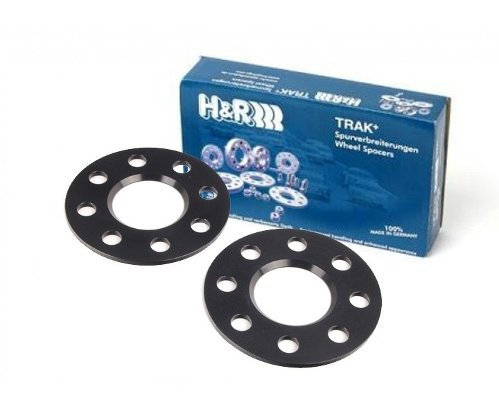 H&R DR-Systeem Spoorverbreders 3mm 5x120 - Naaf 72,5mm - Boutmaat M12x1,5 -   BMW/Mini - Zwart
