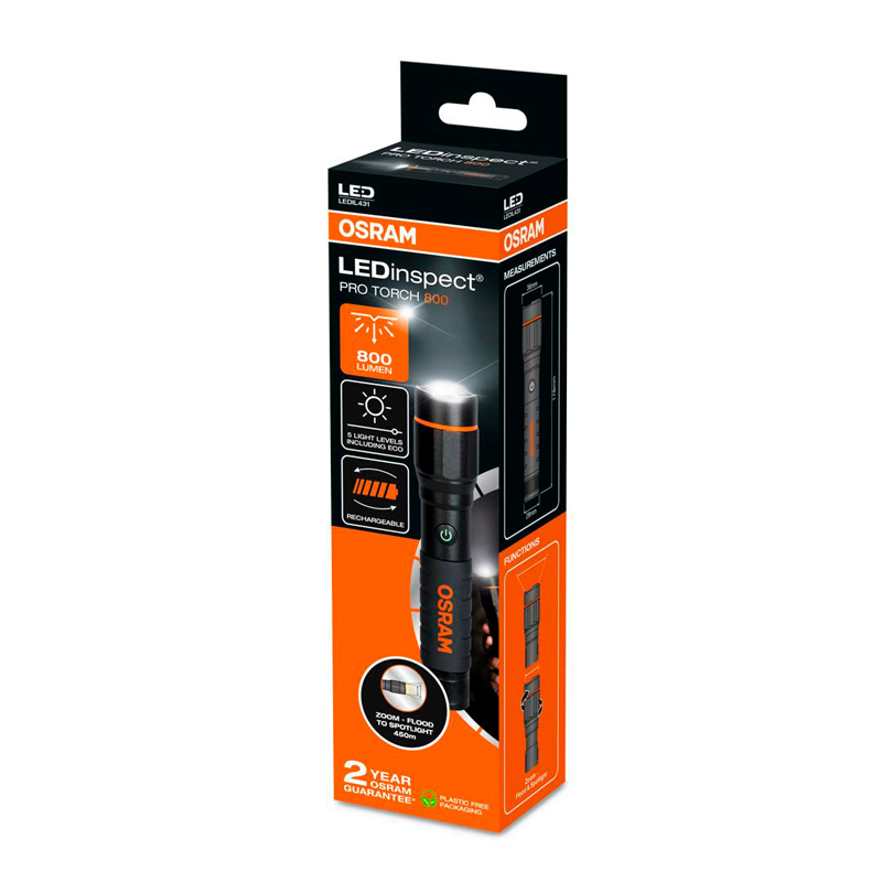 Osram LEDinspect® PRO TORCH 800 - Looplamp