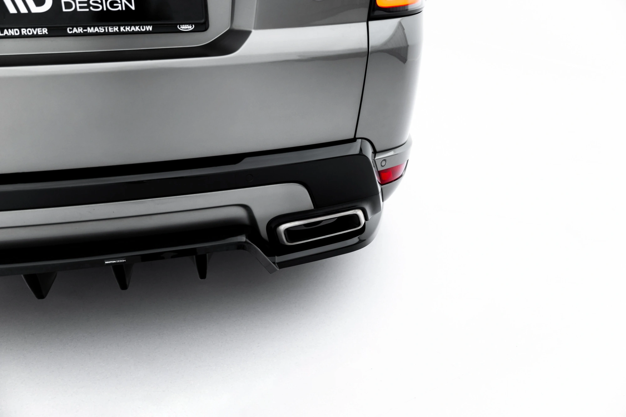 Achter Diffuser Land Rover Range Rover Sport MK2 Maxton Glanzend zwart