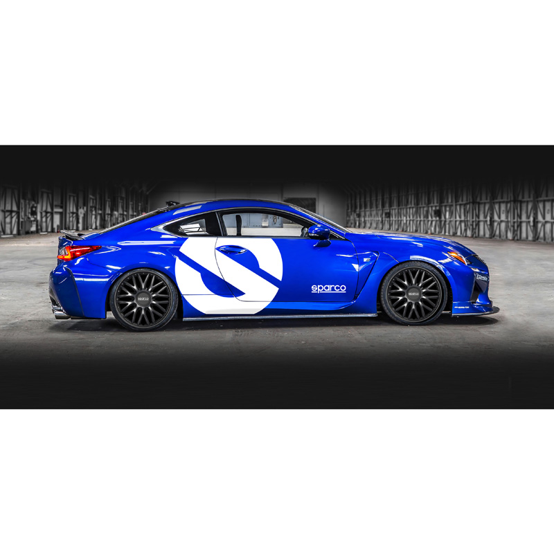 Sparco Wieldoppen Roma - 15-inch - Grijs/Zwart - Set van 4 stuks