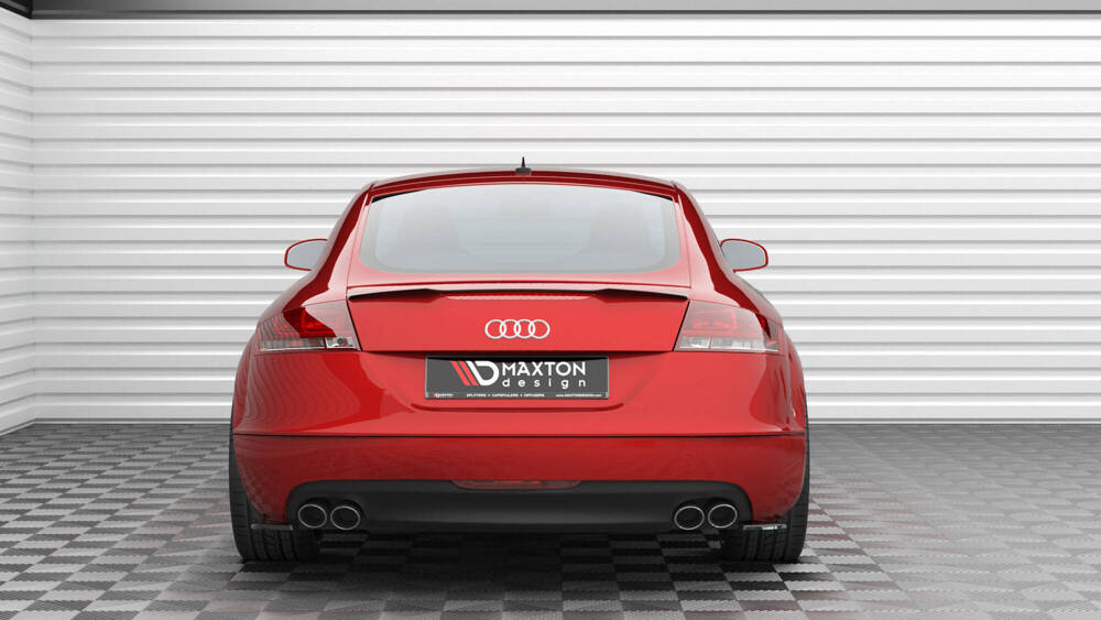 Spoilerkap Audi TT 8J Glanzend Zwart Maxton