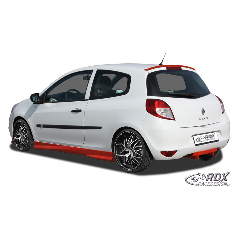 Achterskirt 'Diffusor U-Diff'  Renault Clio III HB 2005-2012 (PU)