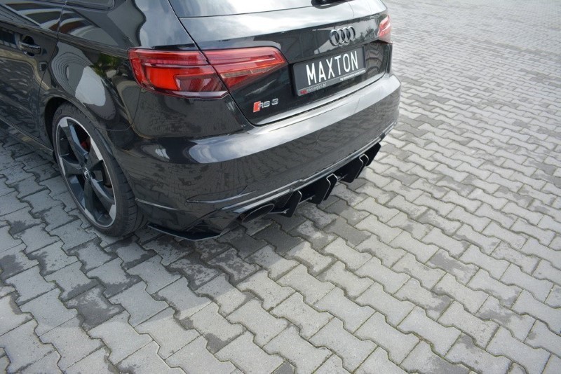 Achterkant Diffuser Audi RS3 8V FL Sportback Maxton V.2