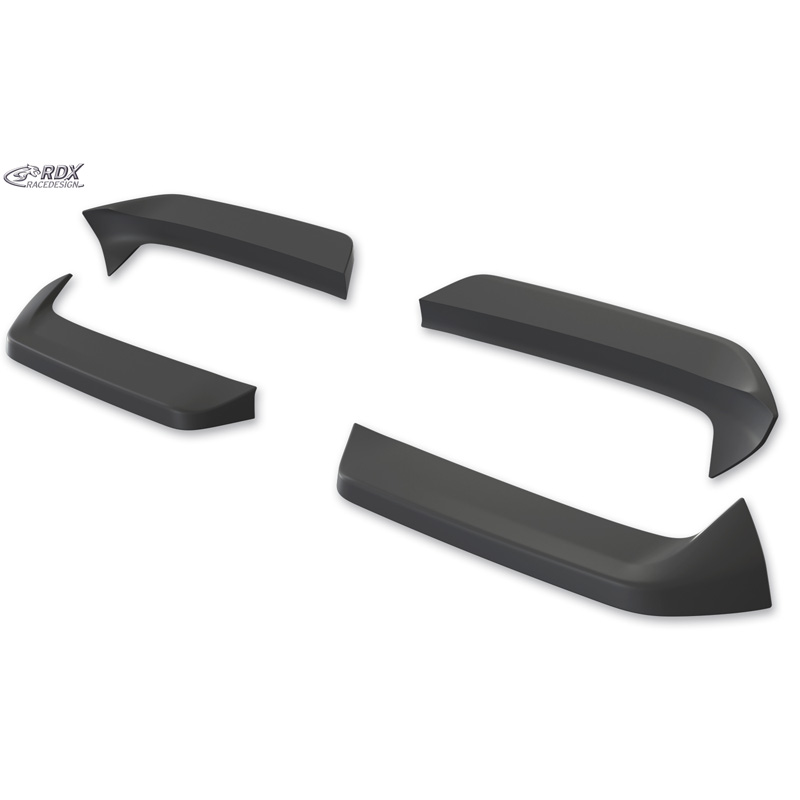 Dakspoiler  Ford Transit Custom / Tourneo Custom 2023- & Volkswagen Transporter / Caravelle T7 2024- (met achterdeuren & achterklep) (PUR-IHS)