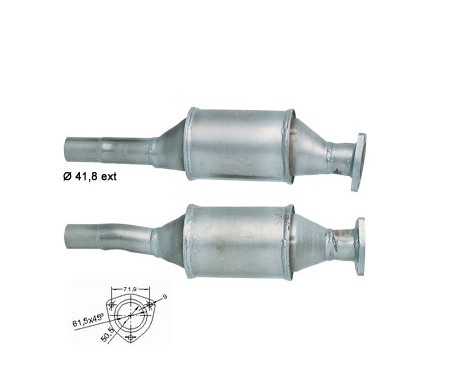 Seat CORDOBA 1.4i 1390 cc 44 Kw / 60 cv AEX Magnaflow CAT Bouwja