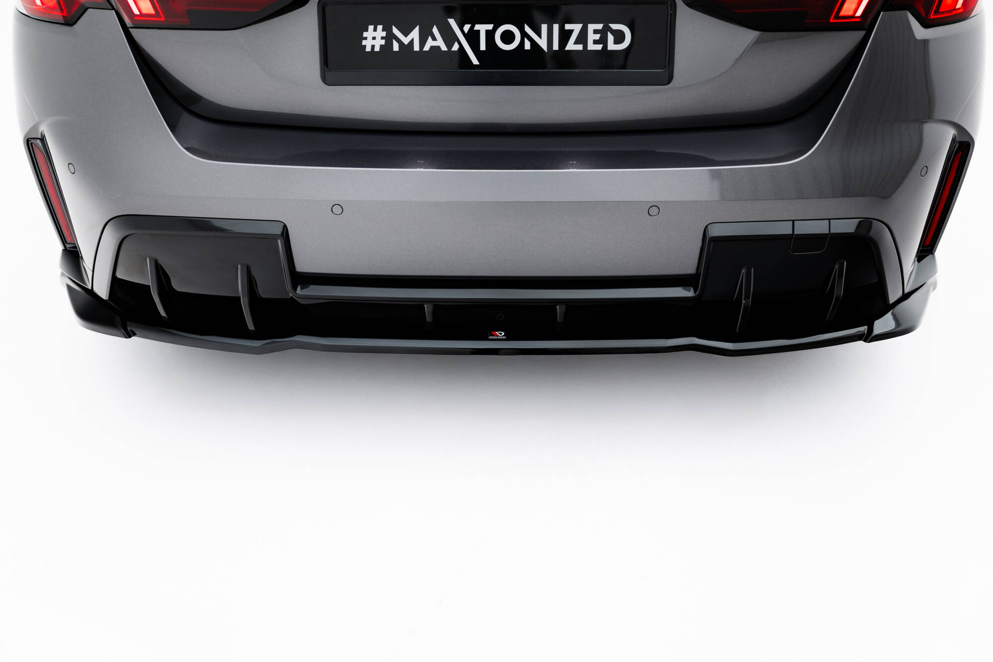 Achter Diffuser BMW M135i / 1 M-Pack F70 Maxton Glanzend zwart
