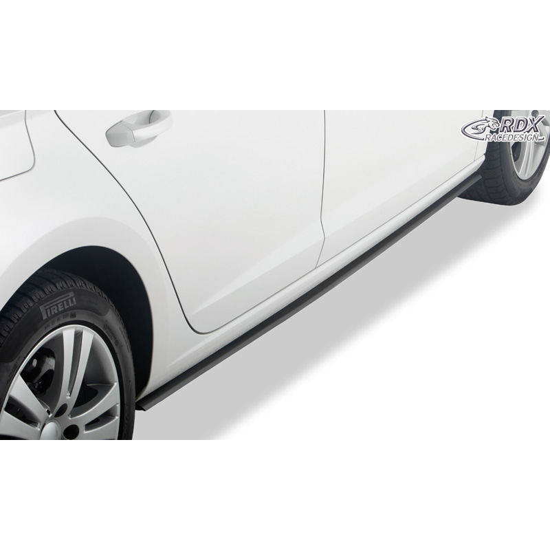 RDX Safe 'N Style Universele Voorspoiler/Sideskirt 250cm Zwart EPDM Rubber