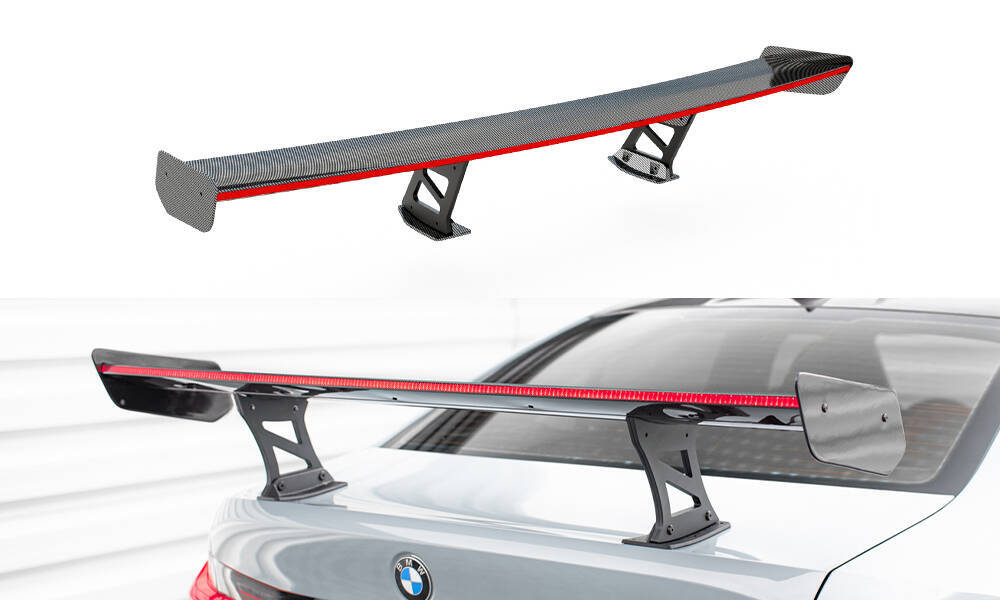 Spoiler met LED V.2 BMW M3 G80 Maxton Carbon