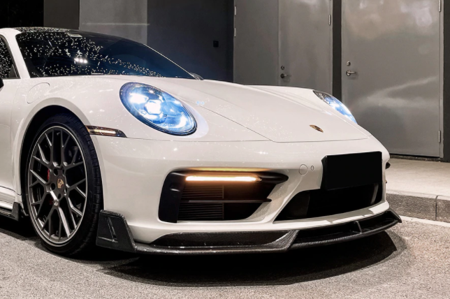 Porsche 911 992 Carrera/Targa S/4/4S SD-Sport Design Modl BKSS Style Voorspoiler 2019-2022