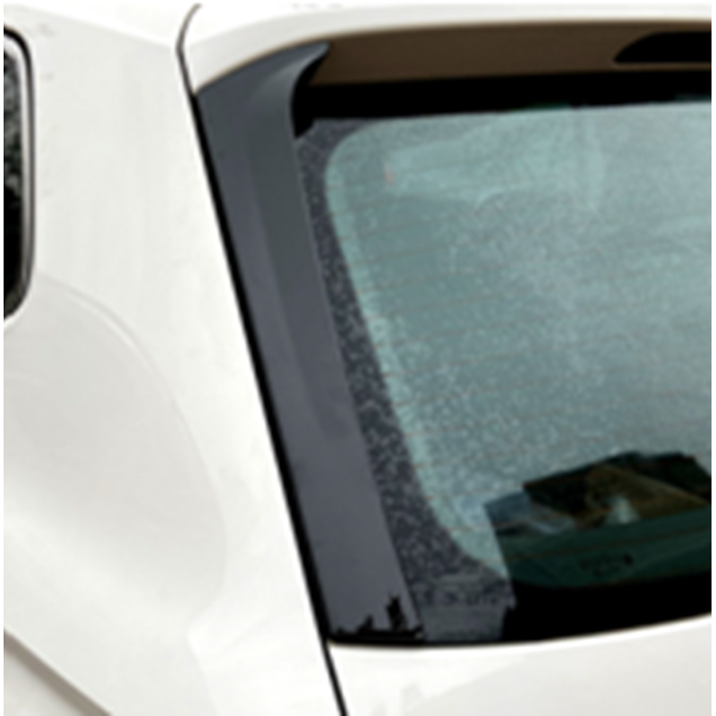 Set achterruit side-spoilers  Volkswagen Tiguan II 2016-2024 excl. R/R-Line (ABS Glanzend zwart)