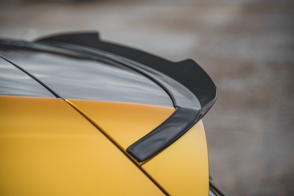 Spoiler V.2 VW Golf 8 & R-Line Manxton Glans Zwart