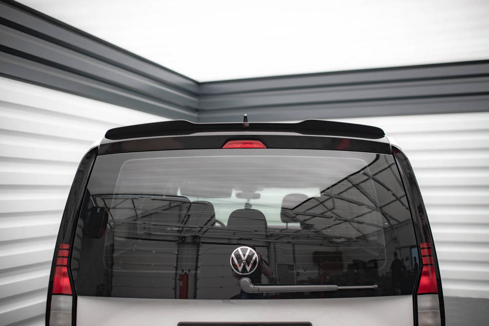 Dakspoiler Volkswagen Caddy MK5 Maxton Glans Zwart