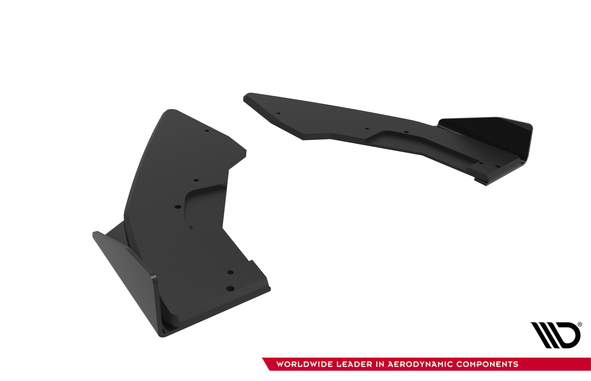 Street Pro Achterzij Spoilers V.1 + Flaps BMW M135i F70 Maxton