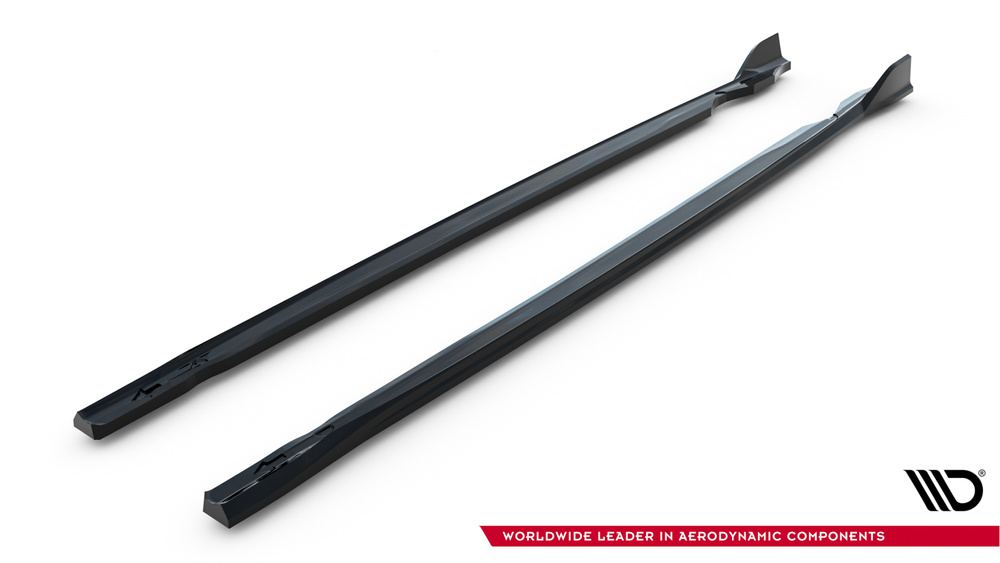 Zijskirts V.4 Volkswagen Golf R Mk8/ Mk8 Facelift Maxton