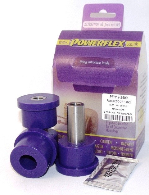 Ford Escort Mk2 Leaf Spring Mount Rear - PowerFlex PFR19-2409