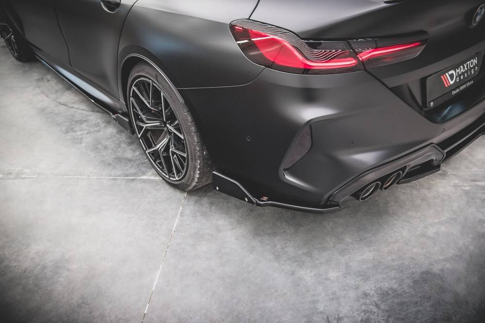 Zijdiffusers V.2 BMW M8 Gran Coupe Maxton Glans Zwart