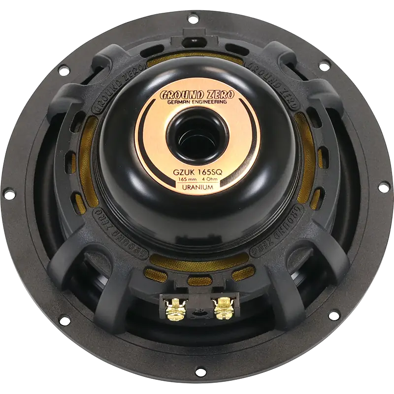 Ground Zero GZUC 165.2SQ-ACT 6.5″ 2-way component Luidspreker systeem