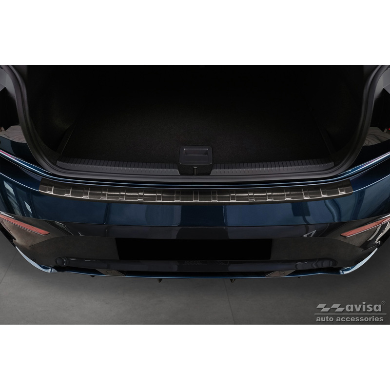 Zwart RVS Achterbumperprotector  Cupra Born 2021- 'Ribs'
