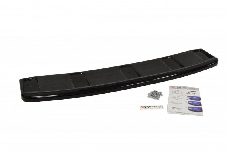 Centrale Achterspoiler Audi A7 S-Line C7 FL (Zonder verticale staven) Glanzend Zwart