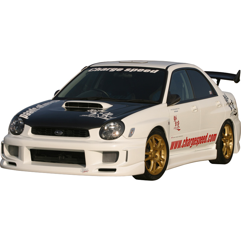Chargespeed Motorkap  Subaru Impreza GDB (A/B) + Luchtinlaten (FRP)