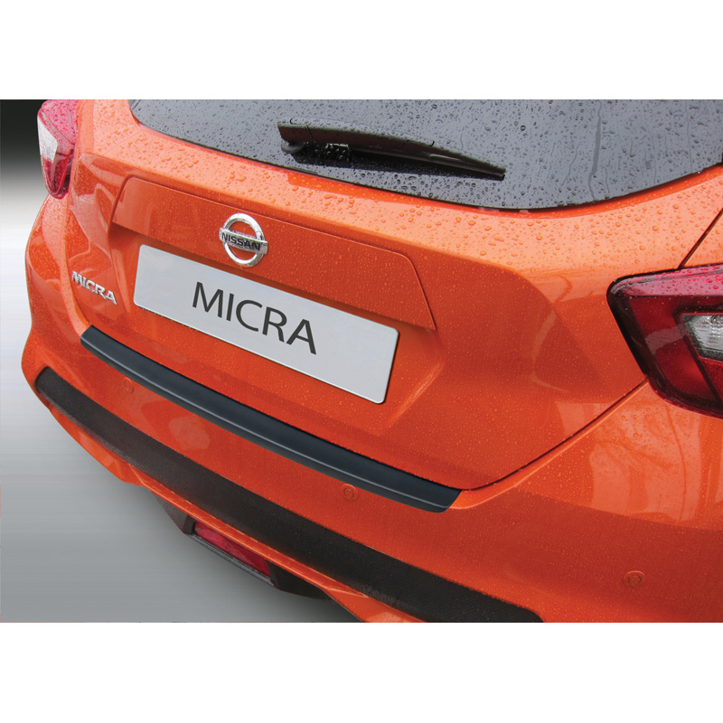ABS Achterbumper beschermlijst  Nissan Micra K14 2017- Zwart