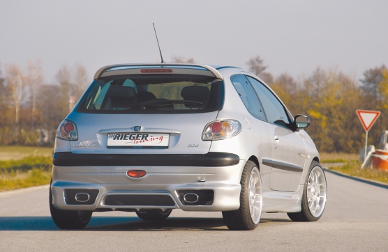 Zijskirts Peugeot 206/cc Rieger