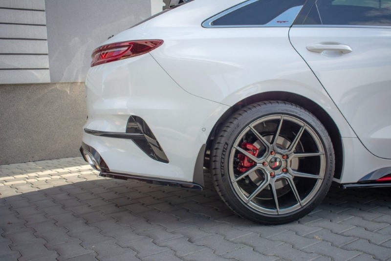Achterzij Spoilers Kia ProCeed GT Mk 3 Glanzend Zwart