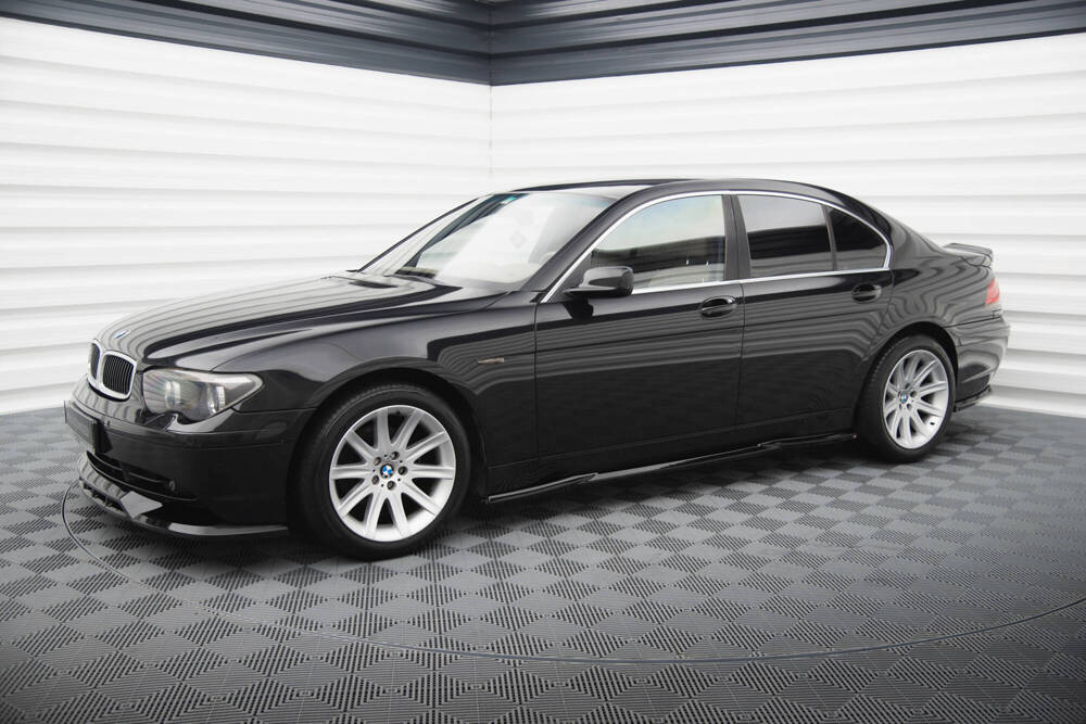 Zijskirts BMW 7 Serie E65 Maxton Glans Zwart