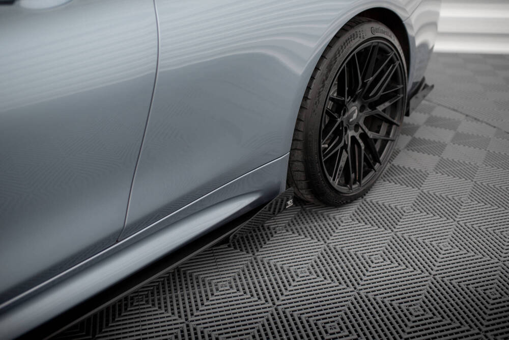 Zijskirts met Canards Street Pro BMW 4 Coupe M Pakket F32 Maxton