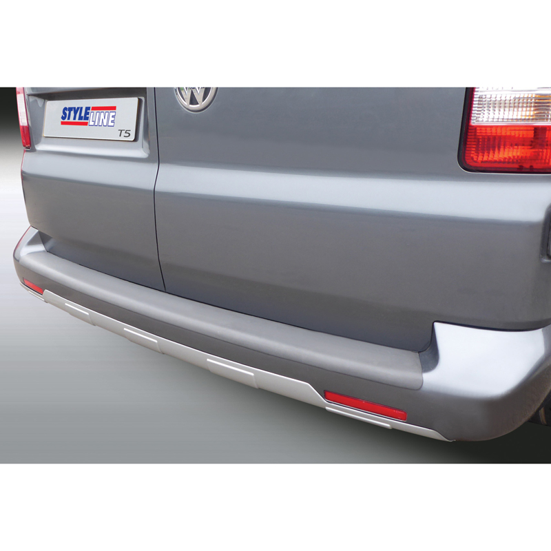 RGM Achterbumperskirt 'Skid-Plate'  Volkswagen Transporter T5 Facelift 2010-2015 Zilver (ABS)
