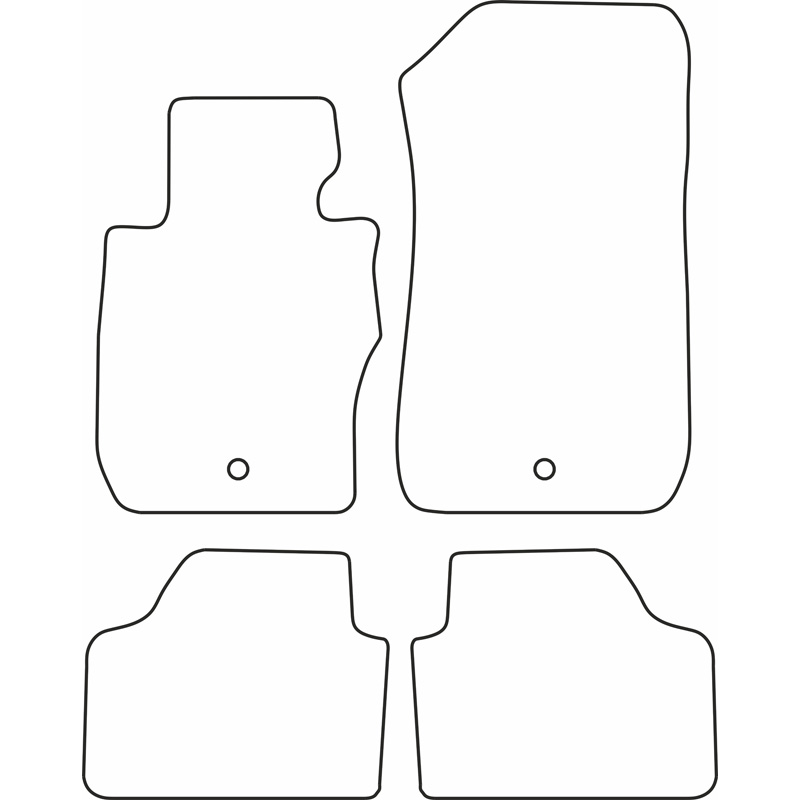 Automatten Velours  BMW X1 E84 2009-2015