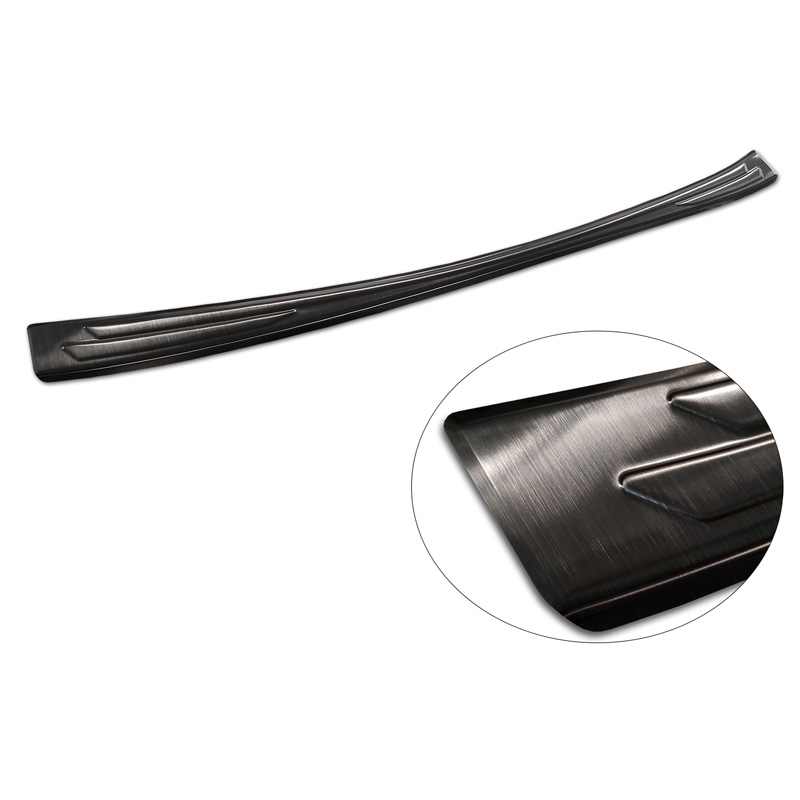Zwart RVS Achterbumperprotector  Lexus RX V 2022-